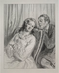 面具和脸：在这里和那里：Mame Beauminet，your下……，1857-58年。