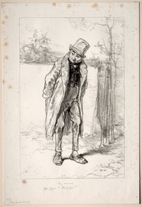 巴黎人面相：Au Marais。在这里，亚速尔！这里！，1857-58。 作者 保罗·加瓦尔尼