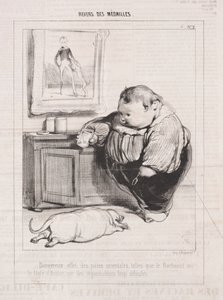 反奖章，1842年。 作者 保罗·加瓦尔尼