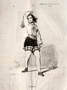 巴尔·卡卡尔德纪念品：Pistolet，1843年。 作者 保罗·加瓦尔尼