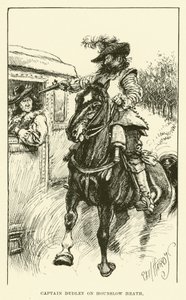 豪恩斯洛希思 (Hounslow Heath) 上的达德利船长 (雕刻) 作者 保罗·哈迪