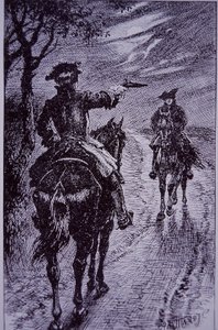 迪克·特平会见强盗汤姆·金（版画）