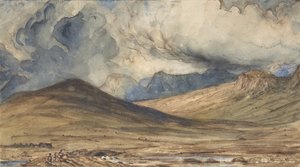 奥弗涅山区，1831-33。 作者 保罗·休特