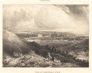 欧堡景观（Vue du Chateau d