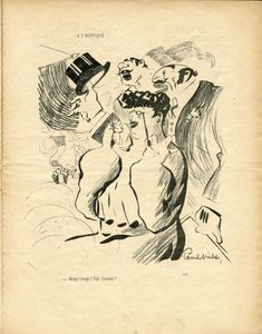 Illustration by Paul Iribe (1883-1935) in The Wild Duck 作者 保罗·伊里贝（Paul Iribe）