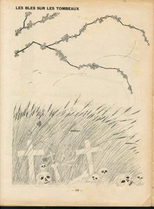 La Baionnette, 讽刺性的B&W照片 作者 保罗·伊里贝（Paul Iribe）