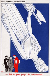 Marianne et Leon Blum. Marianne and Leon Blum. 作者 保罗·伊里贝（Paul Iribe）