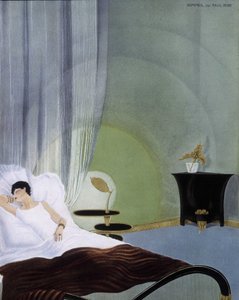 睡眠--保罗-伊里伯著。(1883-1935), 作者 保罗·伊里贝（Paul Iribe）