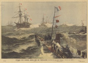 Atack在鱼雷船旗舰上 作者 保罗·乔伯特