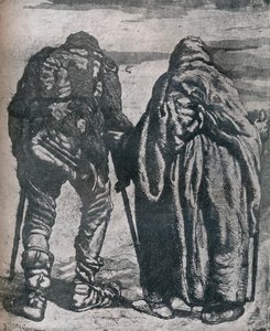 流浪者，约19世纪，1924年 作者 保罗·约瑟夫·布兰克