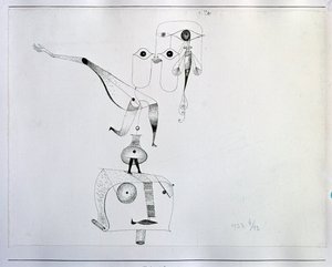 平衡的随想（绘画，20 世纪） 作者 保罗·克莱