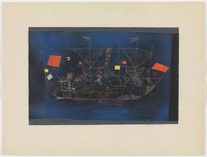 冒险船冒险船，1927年。 作者 保罗·克莱