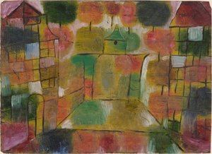 树木与建筑--节奏 (Tree and Architecture--Rhythms) 作者 保罗·克莱