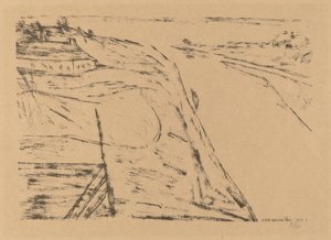 河上的风景》（Blick auf einen Fluss） 作者 保罗·克莱