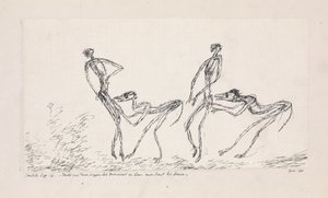 坎德德（Candide），第16章。1911年，两只猴子紧紧咬住了他们的臀部。 作者 保罗·克莱