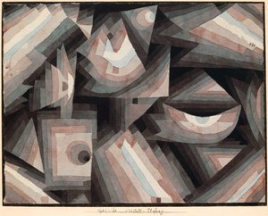 水晶分级，1921年。 作者 保罗·克莱