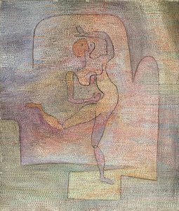 《舞者》——保罗·克利 (Paul Klee, 1879-1940) 的绘画 作者 保罗·克莱