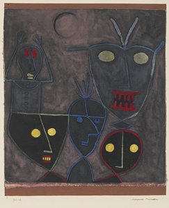 恶魔木偶，1929年 作者 保罗·克莱