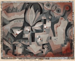 干凉园，1921年。 作者 保罗·克莱