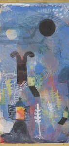 花园。 1918年 作者 保罗·克莱