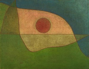 沉默的凝视 Blick der Stille, 1932. 作者 保罗·克莱