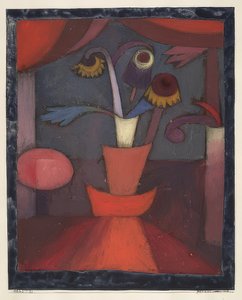 秋花。 1922年 作者 保罗·克莱