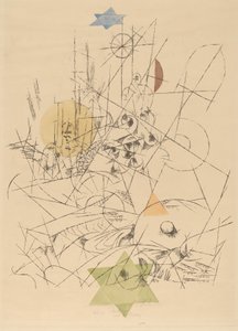 希望与毁灭 毁灭与希望，1916年。 作者 保罗·克莱