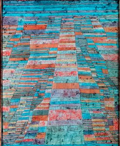 大路和小路 保罗-克利（1879-1940 年）1929 年的绘画作品 太阳。83x67 厘米 科隆，路德维希博物馆 作者 保罗·克莱