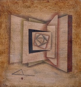 打开书本。 1930年 作者 保罗·克莱