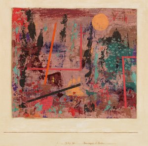 园林建设的开始，1929年。 作者 保罗·克莱