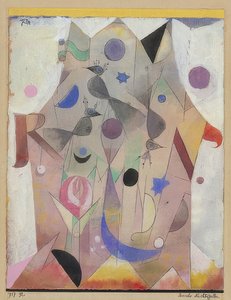 波斯夜莺。 1917年 作者 保罗·克莱