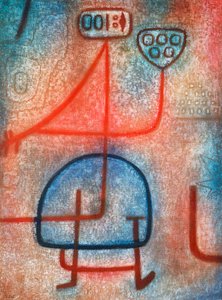 美丽的园丁（布面油画） 作者 保罗·克莱