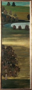 瑞士阿尔山谷的景色 - 绘画 作者 保罗·克莱