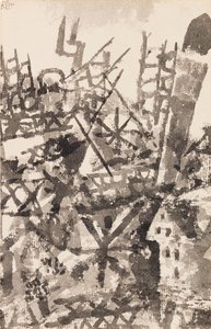 1914年，战争在一个地方上大步前进。 作者 保罗·克莱