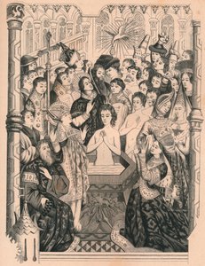 克洛维斯一世国王的洗礼，15世纪，1849年。