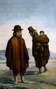 波哥大的平原印第安人，保罗·勒格朗雕刻 作者 保罗·勒格朗
