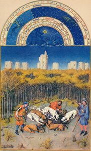 12月--万森纳城堡，15世纪，1939年。 作者 保罗·林伯格