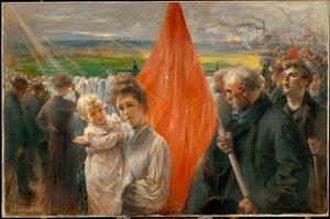 圣旺罢工（布面油画）