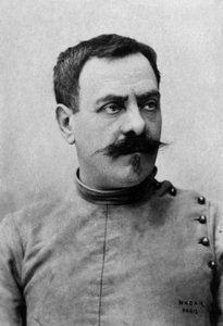 Arsene Vigeant (n. 1842)，法国 escrimeuse，由 Paul Nadar 在 1880 年至 1900 年间拍摄，摘自 Felix Potin 收藏，500 位当代名人，法国击剑运动
