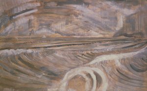 Dymchurch，c.1921（布面油画） 作者 保罗·纳什