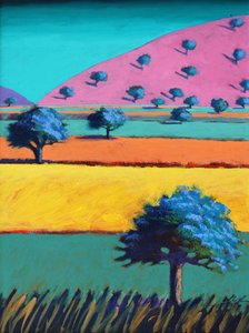 Castle Morton (acrylic on board) 作者 保罗·鲍伊斯