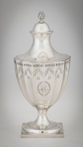 Sugar Urn, c.1795 (silver) 作者 保罗·里维尔