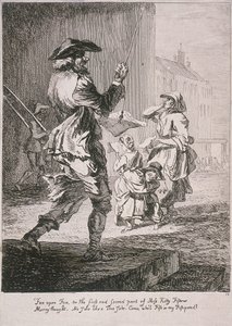 街头艺人，伦敦的哭声，1760年