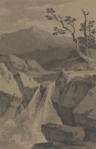 瀑布和远山 作者 保罗·桑德比·芒恩