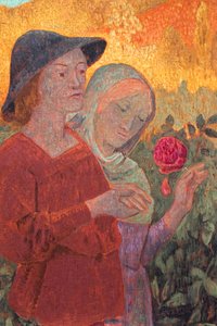 Mignonne，allons voir si la rose，细节，约 1910 年（布面油画）