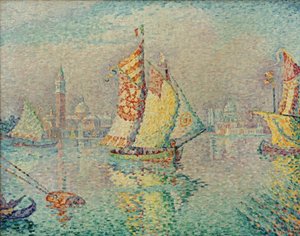 拉古纳，黄帆 作者 Paul Signac