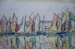 Le Pouliguen，1929年 作者 保罗·西尼亚克