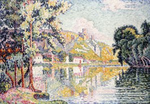 安第斯山脉，盖拉德城堡，1921年 作者 保罗·西尼亚克