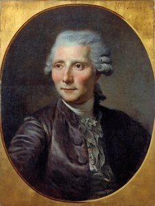 人像（原为 Pierre Augustin Caron de Beaumarchais (1732 - 1799)）。Paul Constant Soyer (1823-1903) 绘画（来自 Jean Baptiste Greuze 的画作），布面油画