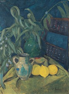 同步为绿色。 1913年 作者 保罗·塞鲁西耶